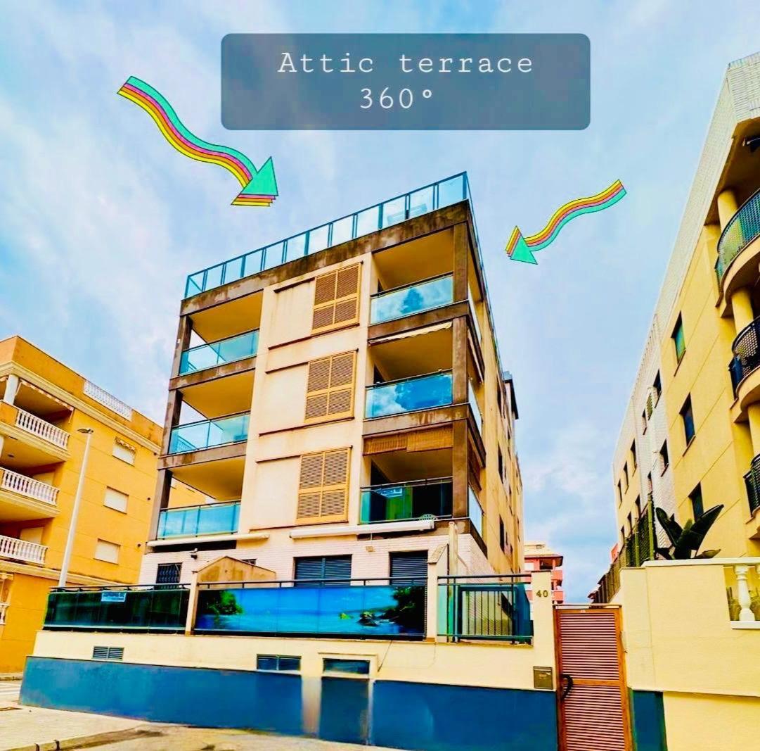 Ferienwohnung Attic Terrace 360 Moncofa Moncófar Exterior foto