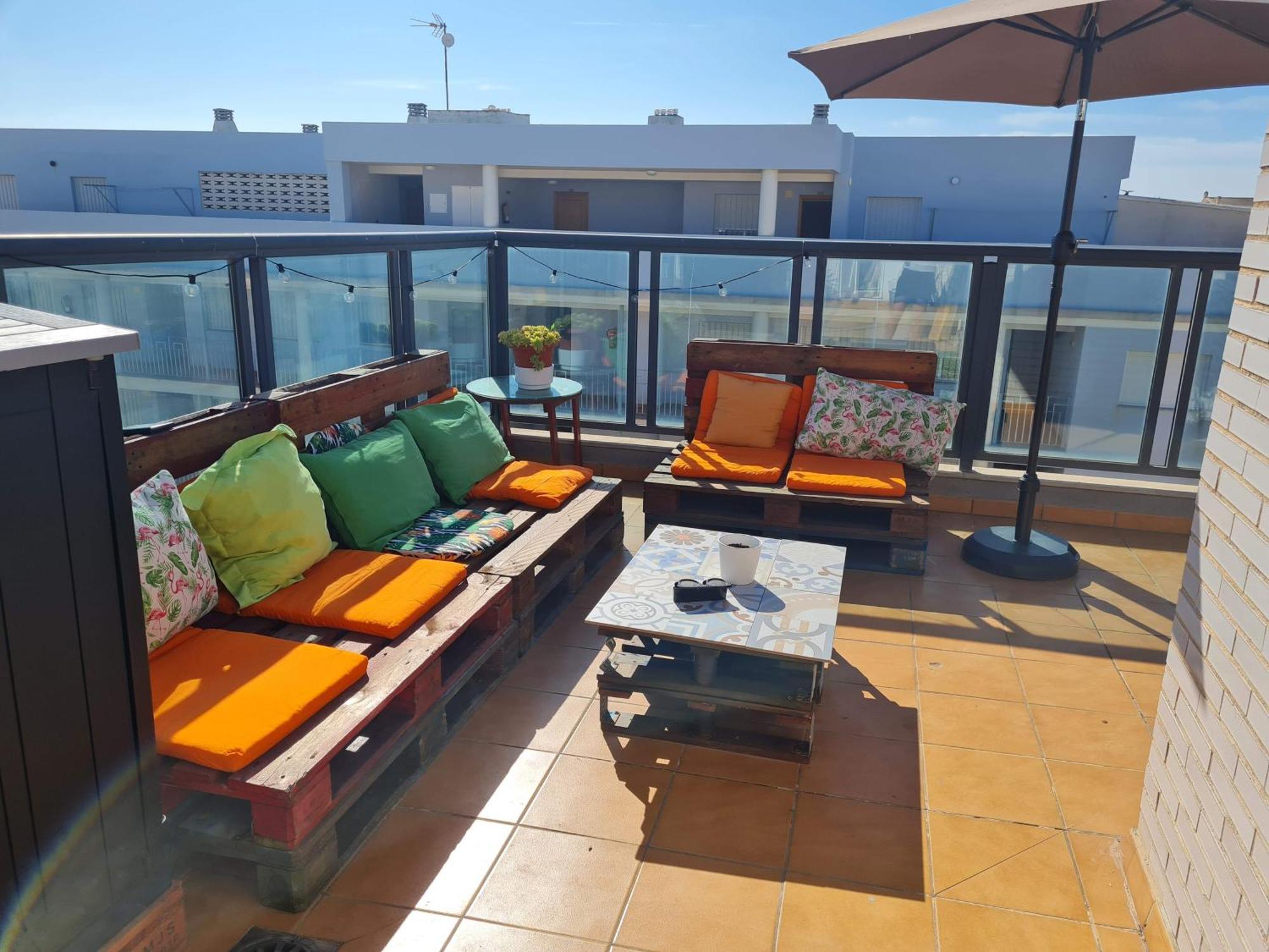 Ferienwohnung Attic Terrace 360 Moncofa Moncófar Exterior foto
