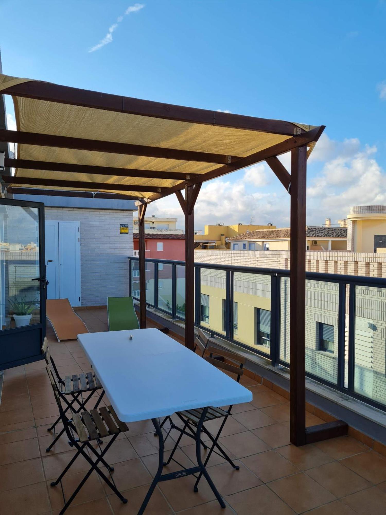 Ferienwohnung Attic Terrace 360 Moncofa Moncófar Exterior foto