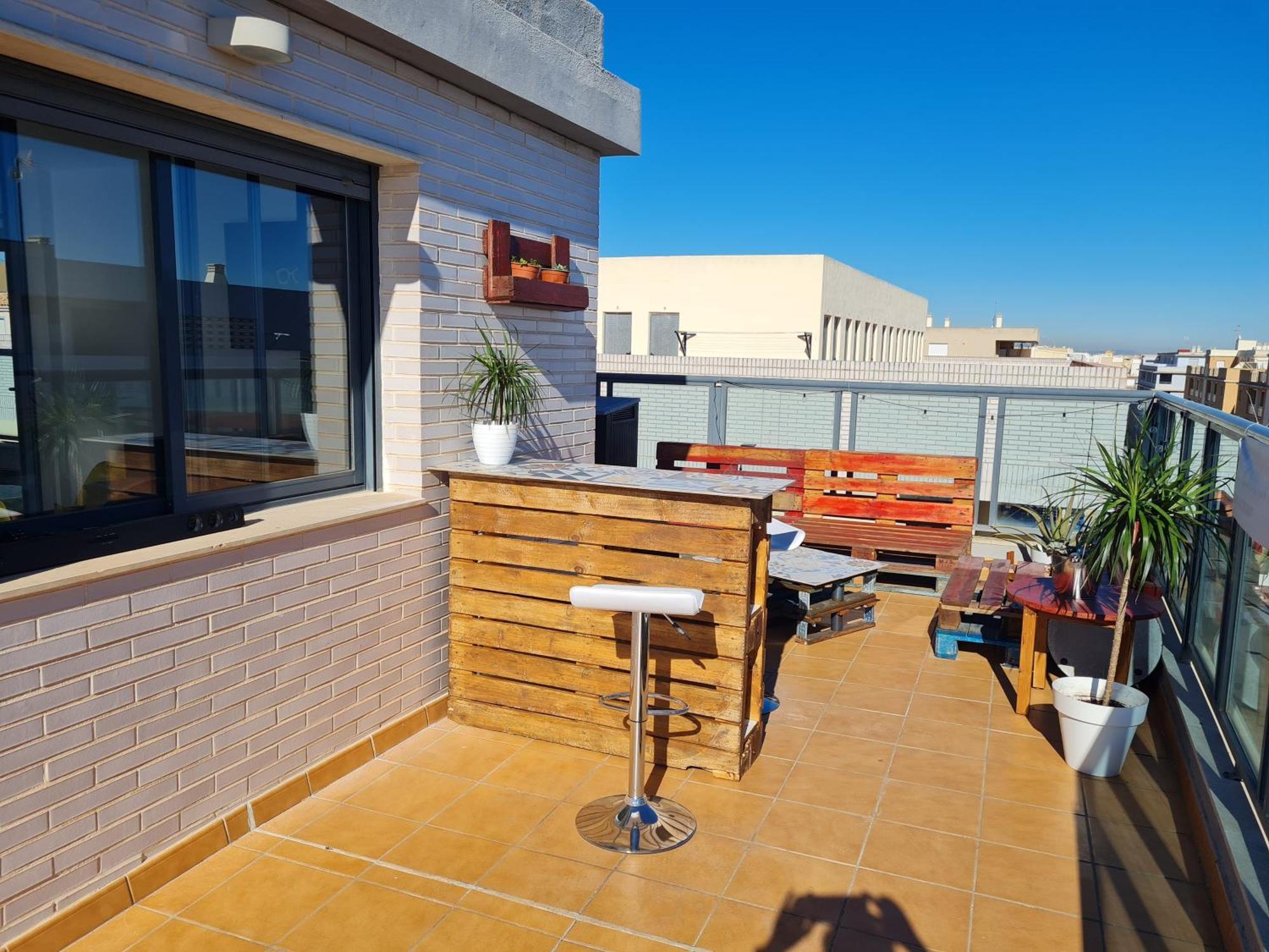 Ferienwohnung Attic Terrace 360 Moncofa Moncófar Exterior foto