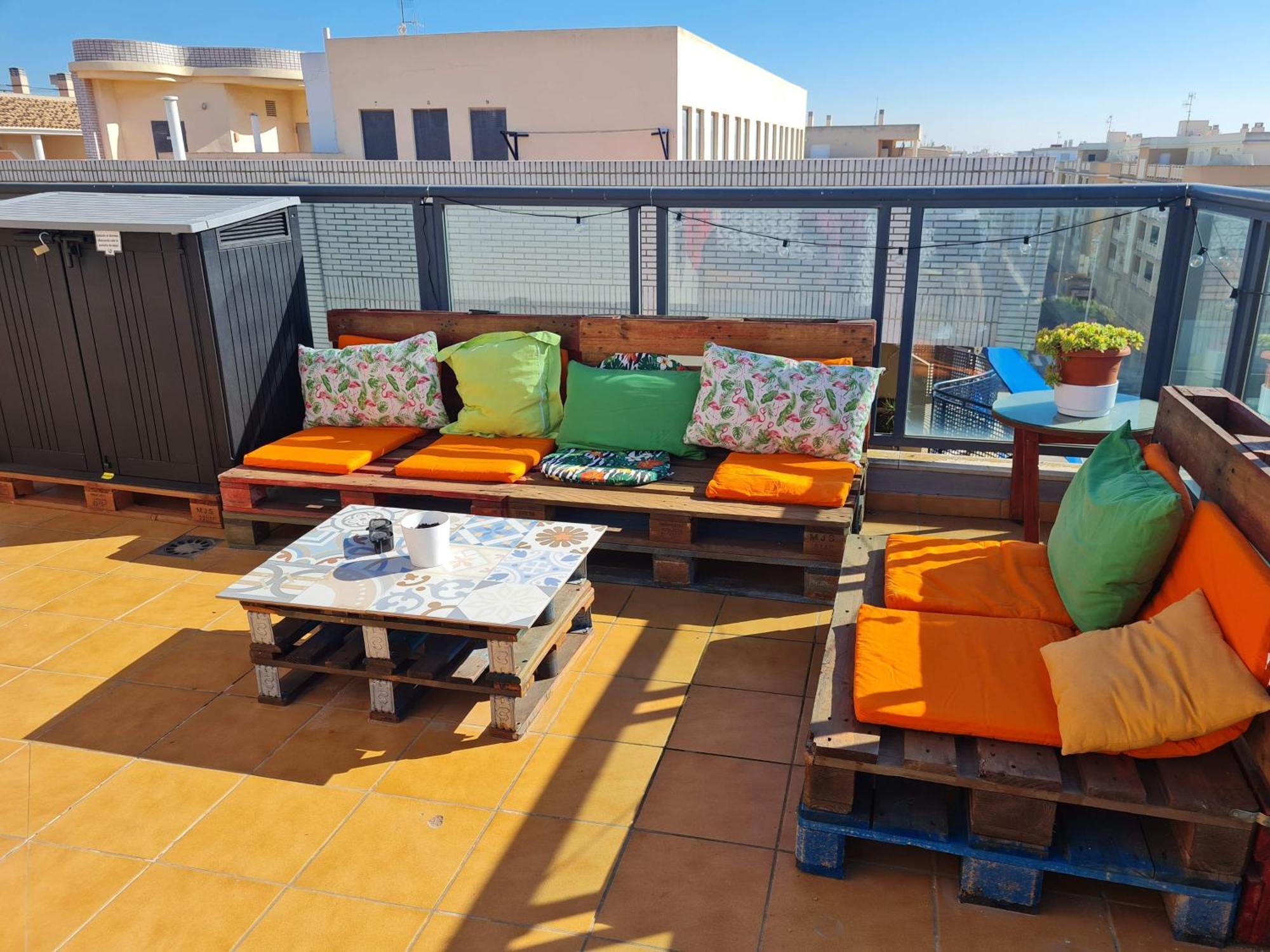 Ferienwohnung Attic Terrace 360 Moncofa Moncófar Exterior foto