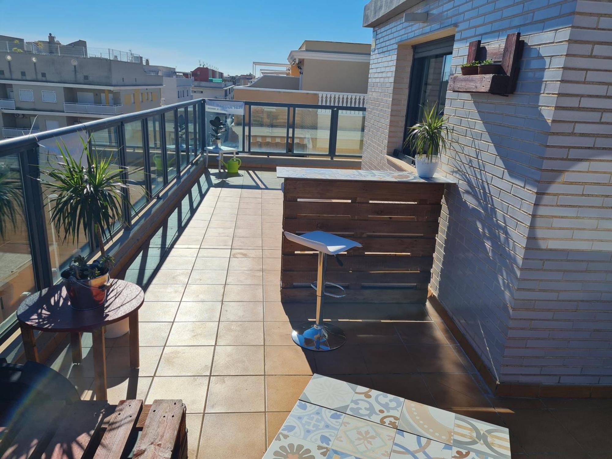 Ferienwohnung Attic Terrace 360 Moncofa Moncófar Exterior foto